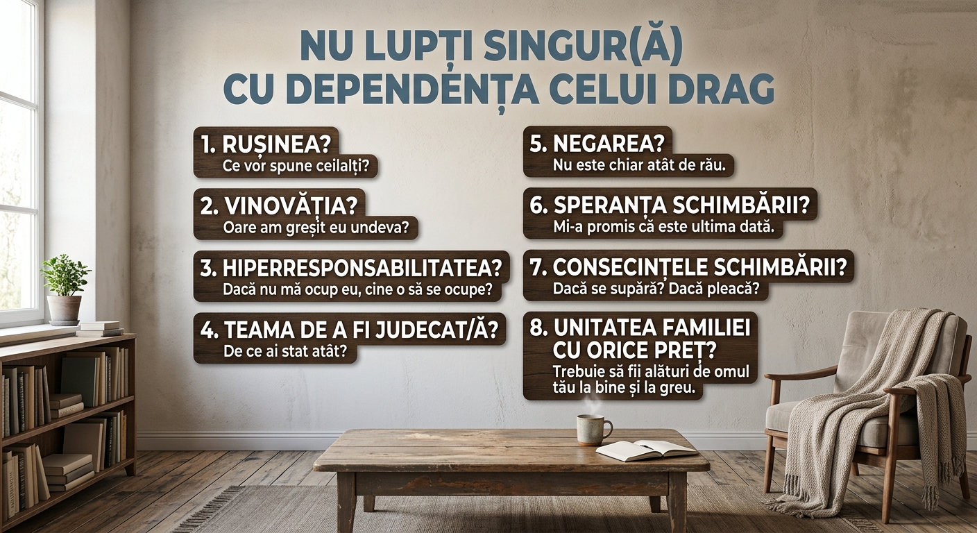 Nu trebuie să porți povara singur(ă).